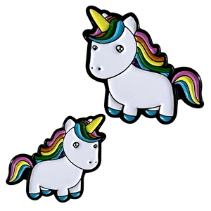 wholesale custom unicorn enamel metal lapel pin badge