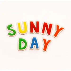 Child education letter pvc fridge magnet