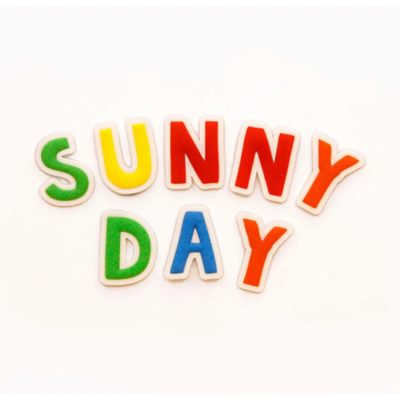 Child education letter pvc fridge magnet
