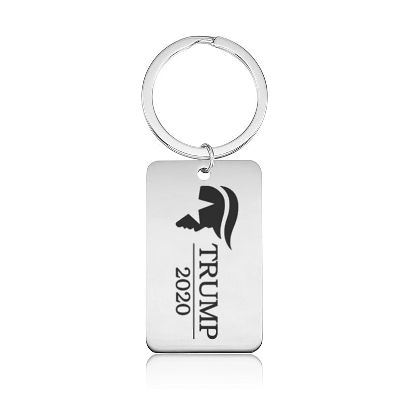 Keep America Great Trump Stainless Steel Metal Keychain Tags