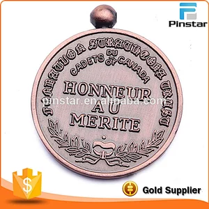 Die Casting Metal Antique Copper Blank Cheap Sports Medals
