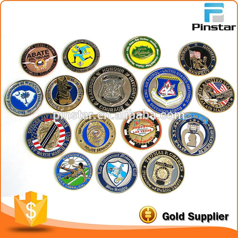 Hot Sale Factory Price Die Casting Custom Challenge Silver Dollar Coin
