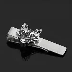 China manufacturers wholesale blank cheap gold metal custom logo men tie bar clips with packaging box