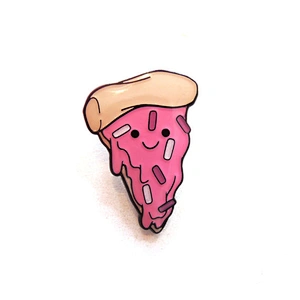 Hundreds Nice design food enamel lapel pin for cloth decoration