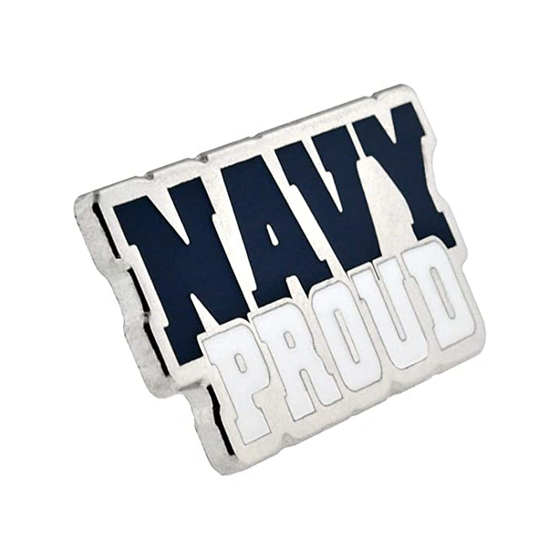 United States Navy USN Proud Enamel Lapel Pin