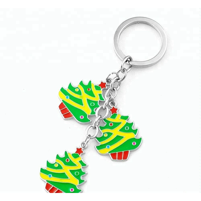 3D custom Logo Zinc alloy plating metal soft enamel keychains