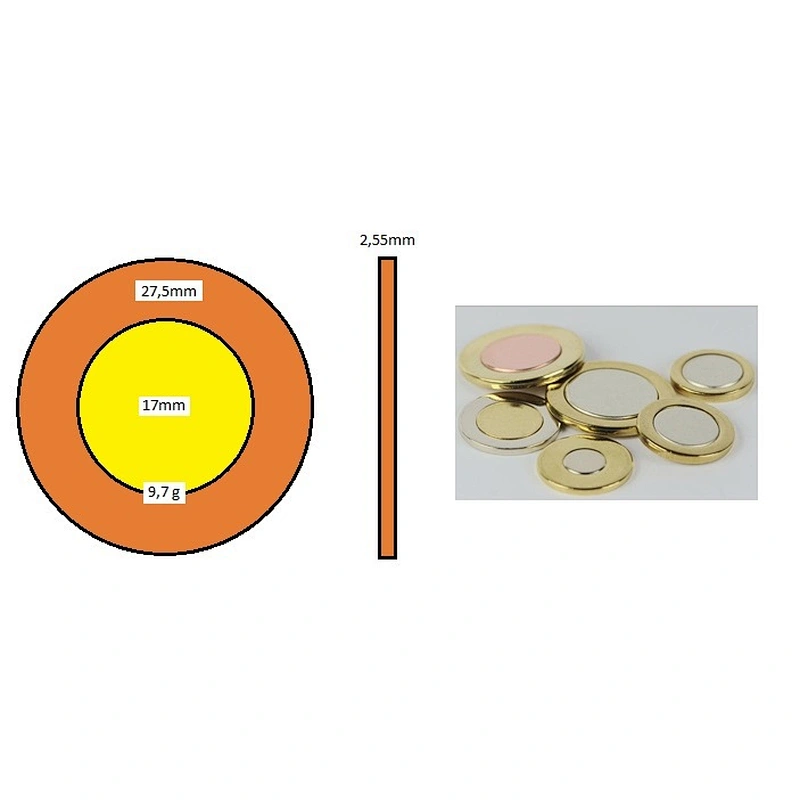 High level quality coins Factory custom coin blanks