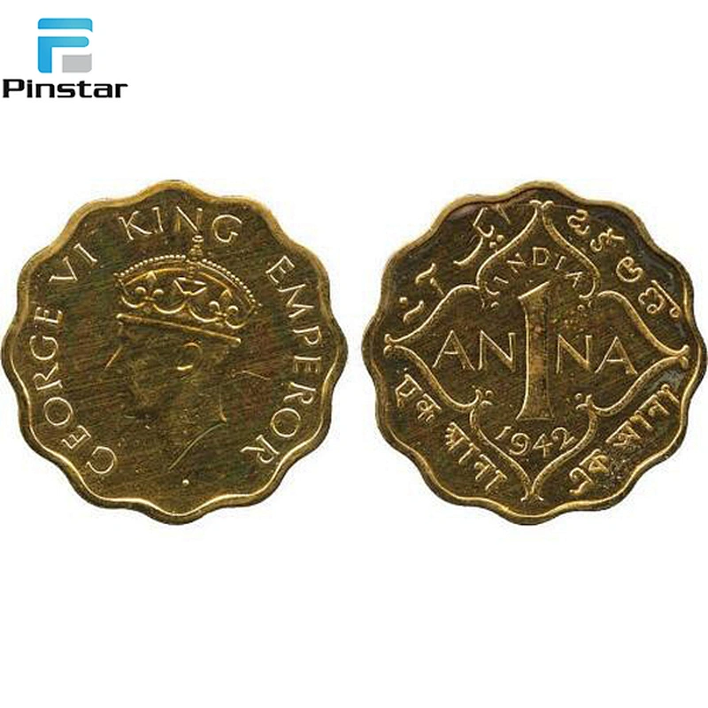 Manufacture metal crafts Factory custom ancient india coins