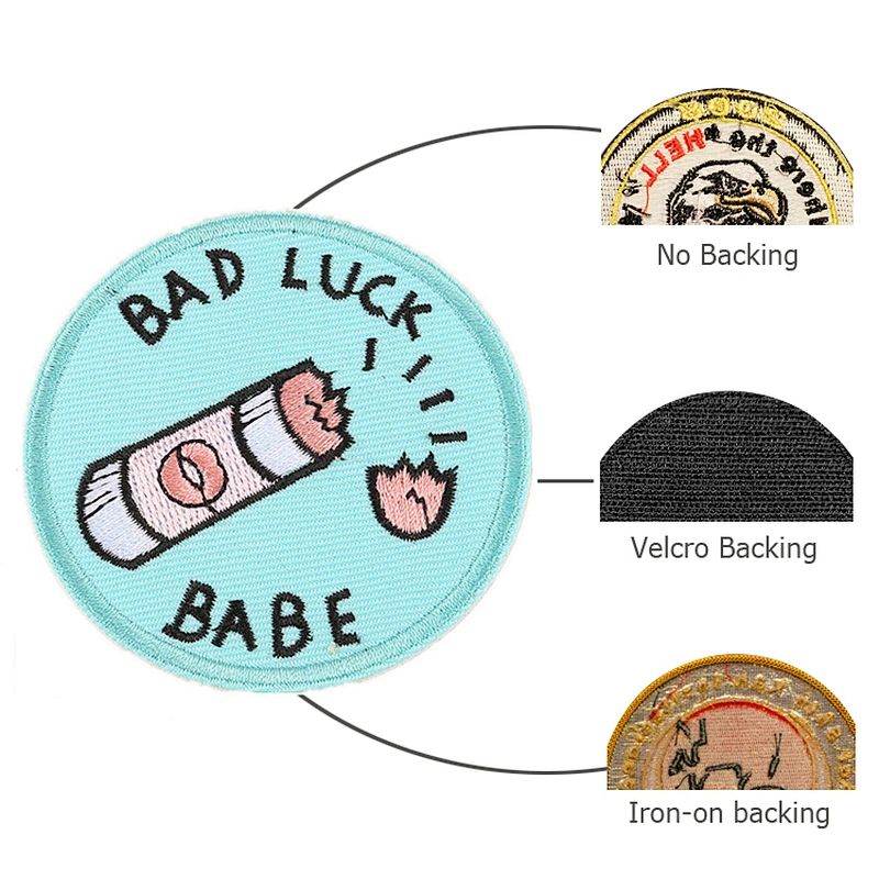 September Best Price Custom Sew On Iron On Embroidery Cloth Patches