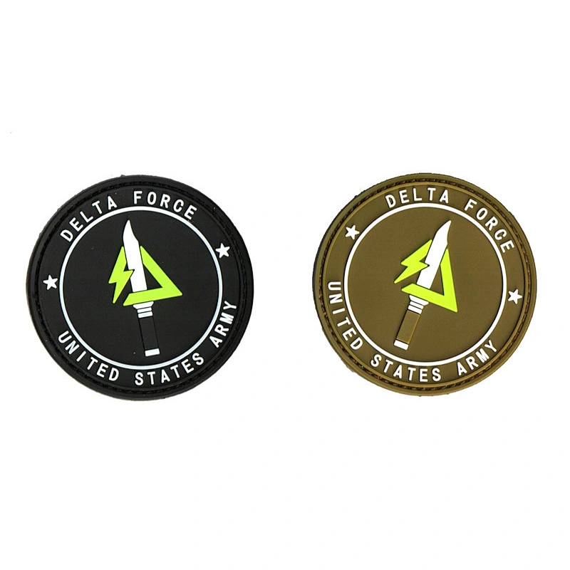 3D Custom Logo Delta Force Military Custom PVC Patch