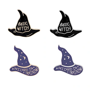 Nice custom magic hat cheap bulk enamel lapel pin