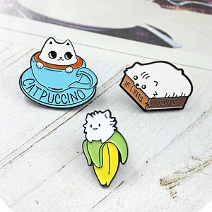 Best Quality Lovely Cat Lapel Pin Craft Supplies
