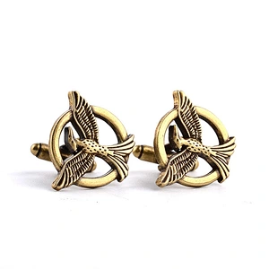 2018 New design bird shaped High Quality Metal Cufflinks