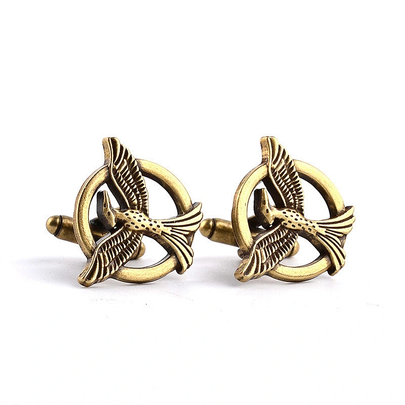 2018 New design bird shaped High Quality Metal Cufflinks