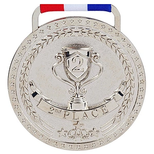 cheap metal blank ribbon hanger Gold Silver Bronze Sports Medals Custom Medal
