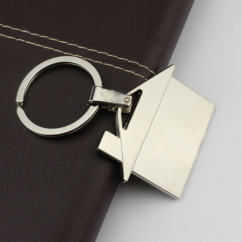Factory Sale Cheap Promotional Custom Metal Stainless Steel Keychain Ring