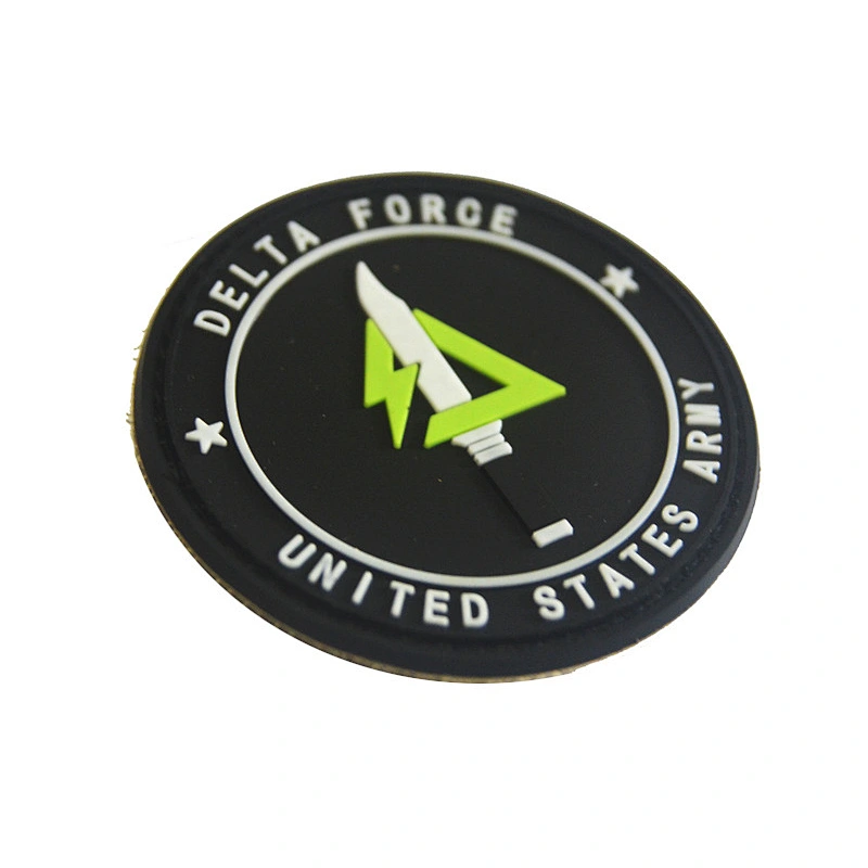 3D Custom Logo Delta Force Military Custom PVC Patch