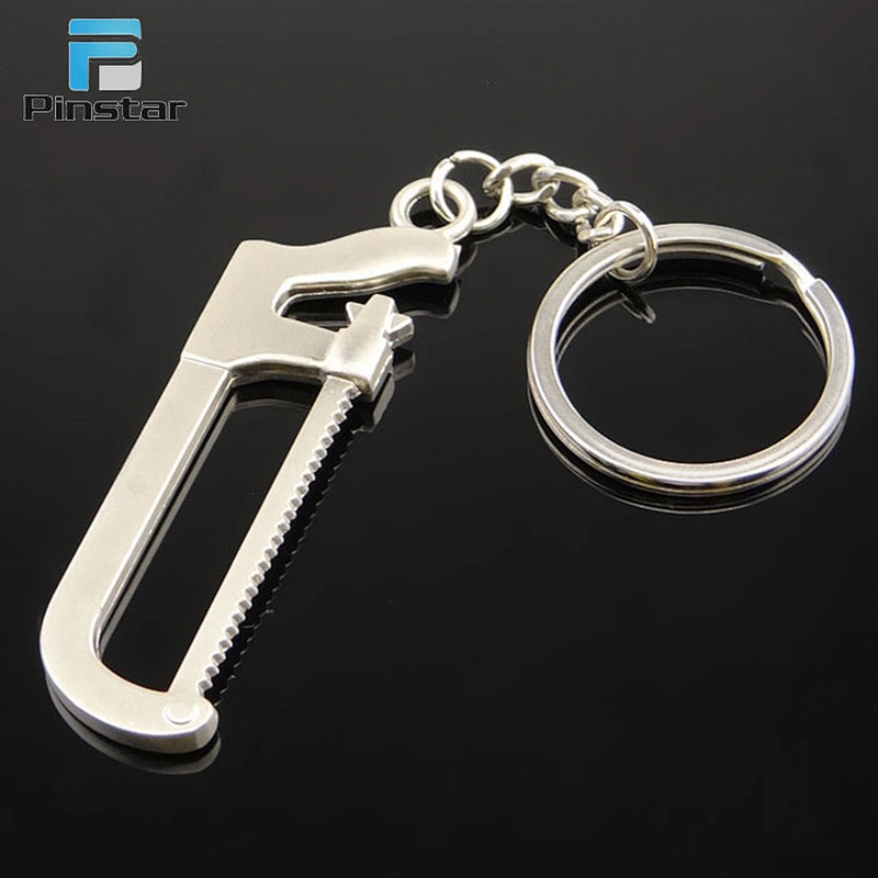 Good manufacturer custom blank diy tool keyring keychain in china