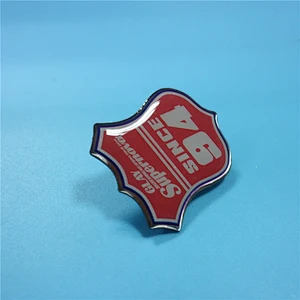 Factory Making Cheap Promotional Gift Custom Design Football Club Offset Print Pin Badge
