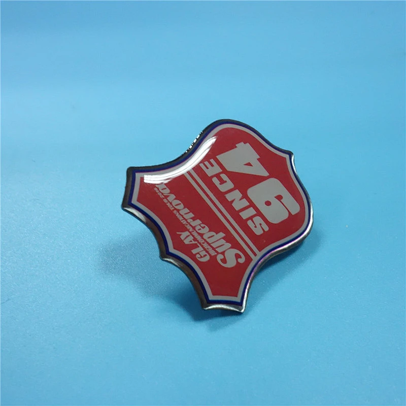 Factory Making Cheap Promotional Gift Custom Design Football Club Offset Print Pin Badge