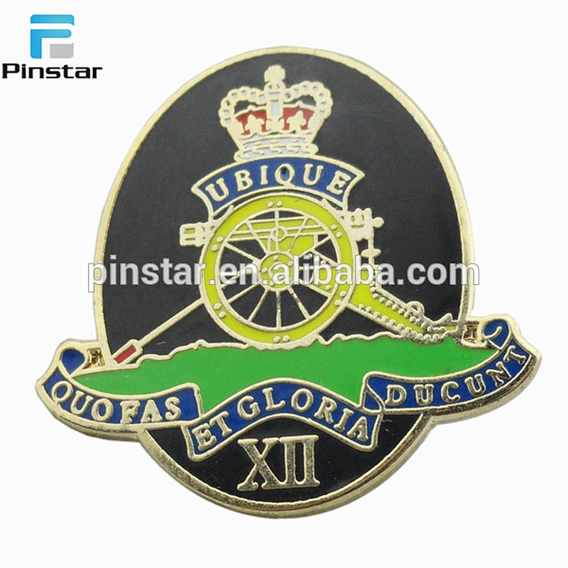 Enamel Lapel pin badge custom hinged lapel pin