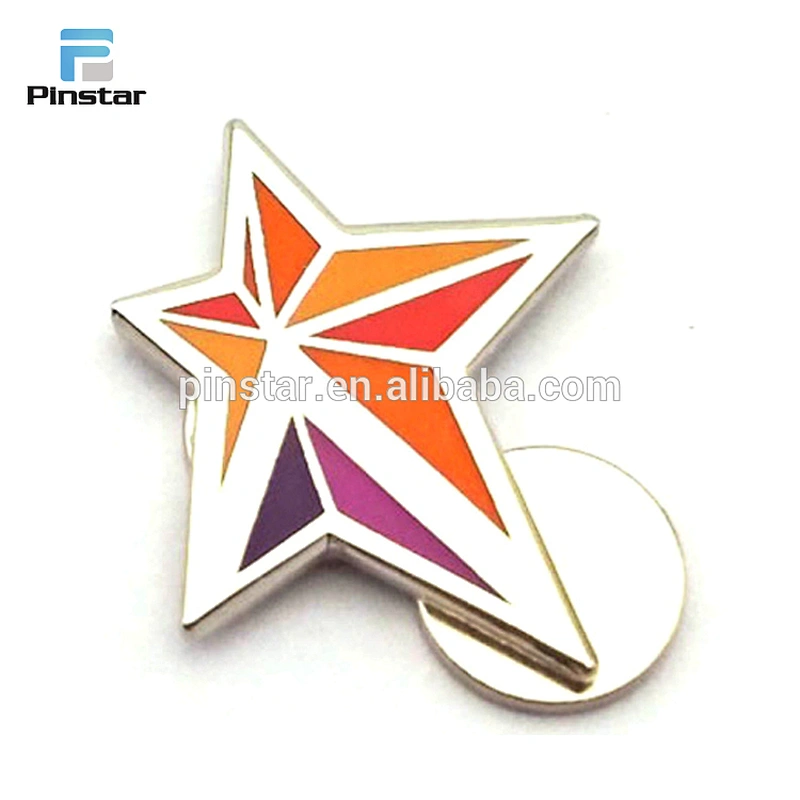 Custom soft enamel magnetic metal lapel pin manufacturer