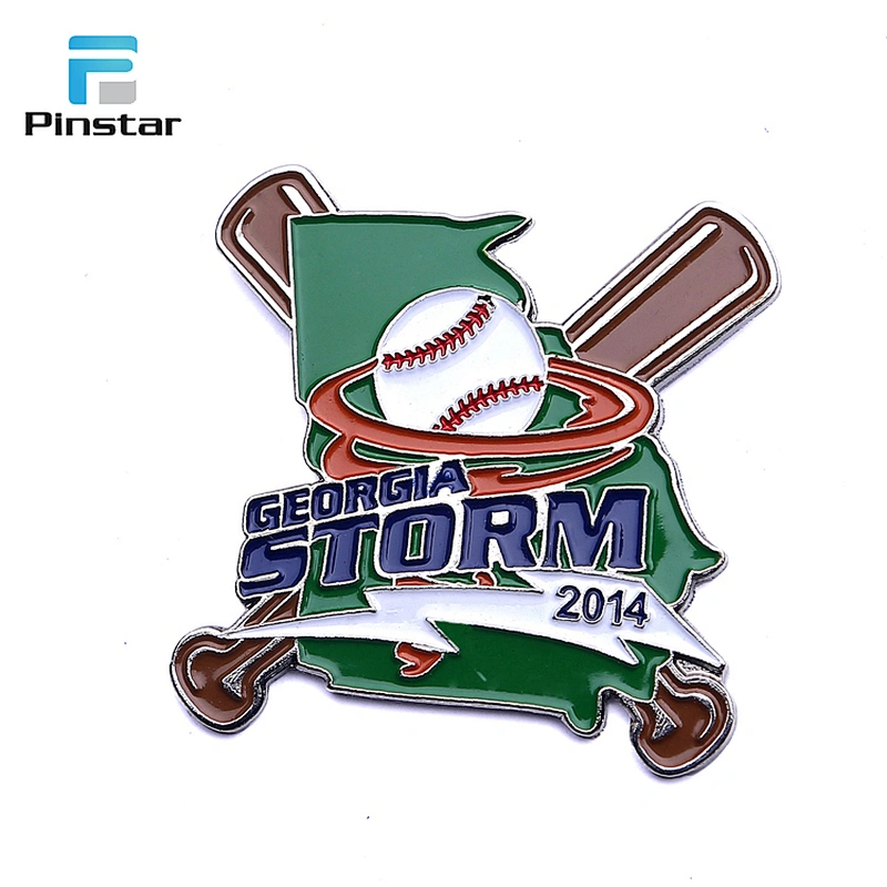 Kunshan Sport Team Baseball Game Custom Sports Lapel Pins