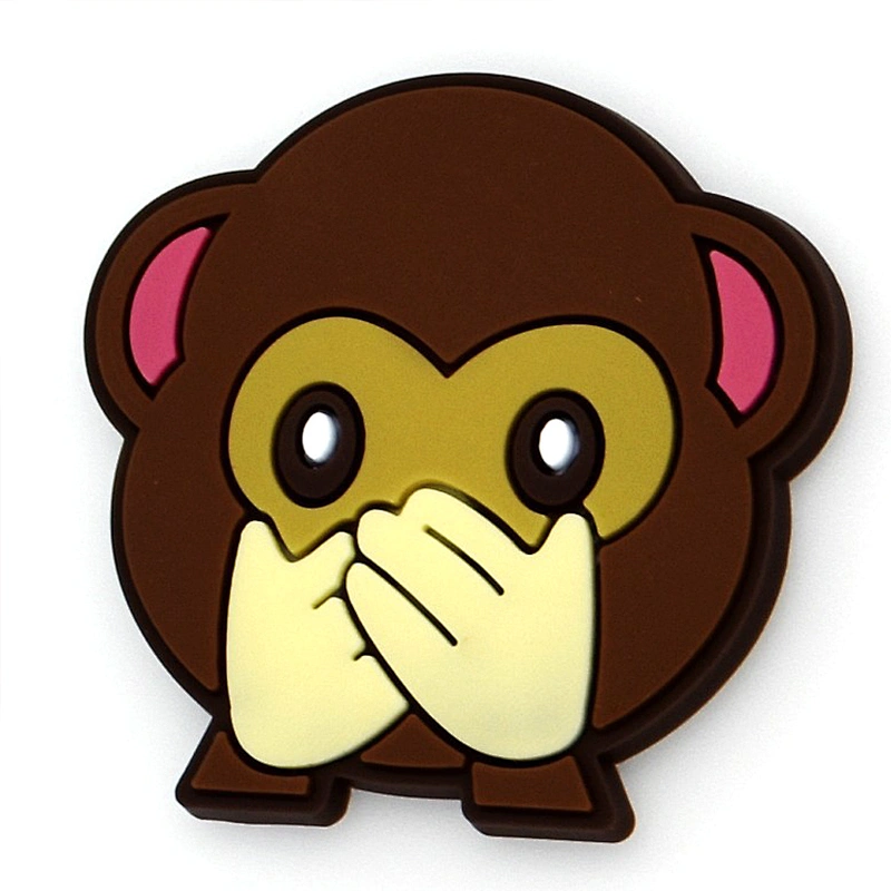 Factory Custom Cartoon Cute Soft PVC 3D Rubber Fridge Magnet