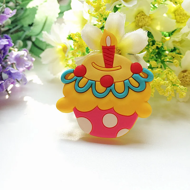 Custom Birthday Cake 3D PVC Fridge Magnet