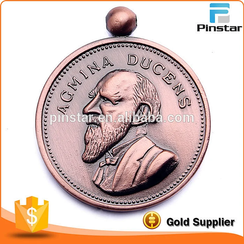 Die Casting Metal Antique Copper Blank Cheap Sports Medals