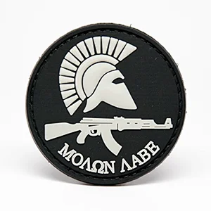 Different styles customized high quality military soft rubber pvc patch