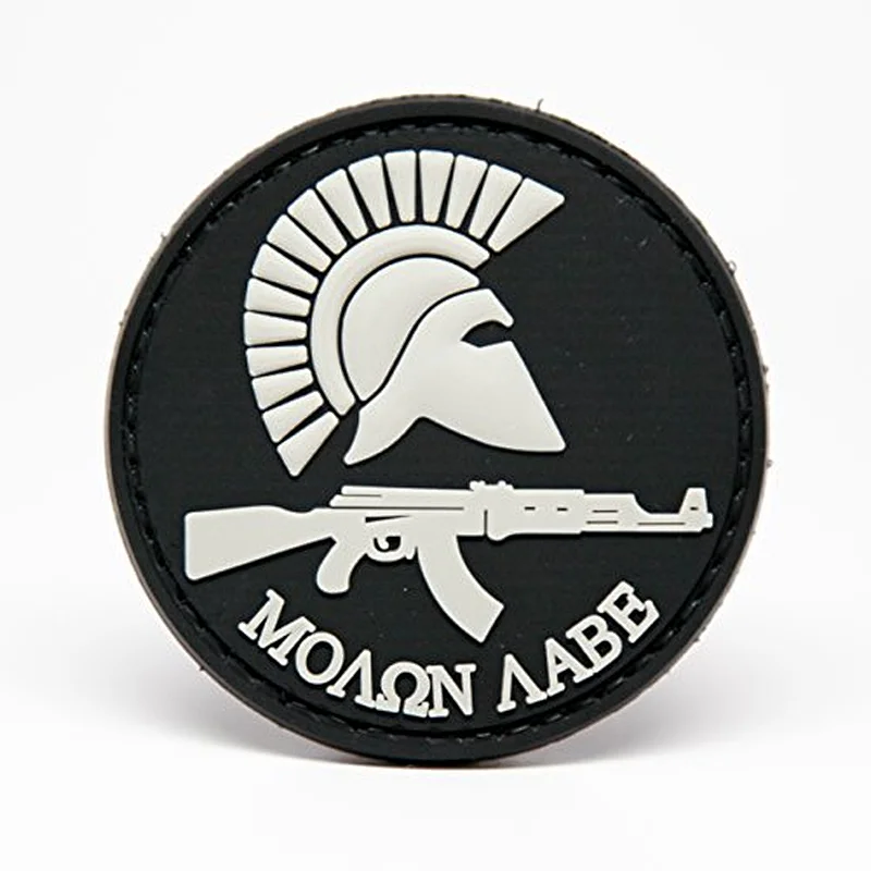 Different styles customized high quality military soft rubber pvc patch