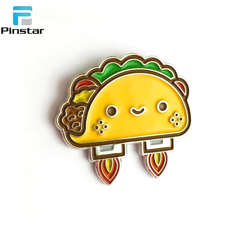 Hand Design Custom Magnetic Cartoon Hard Enamel Pin