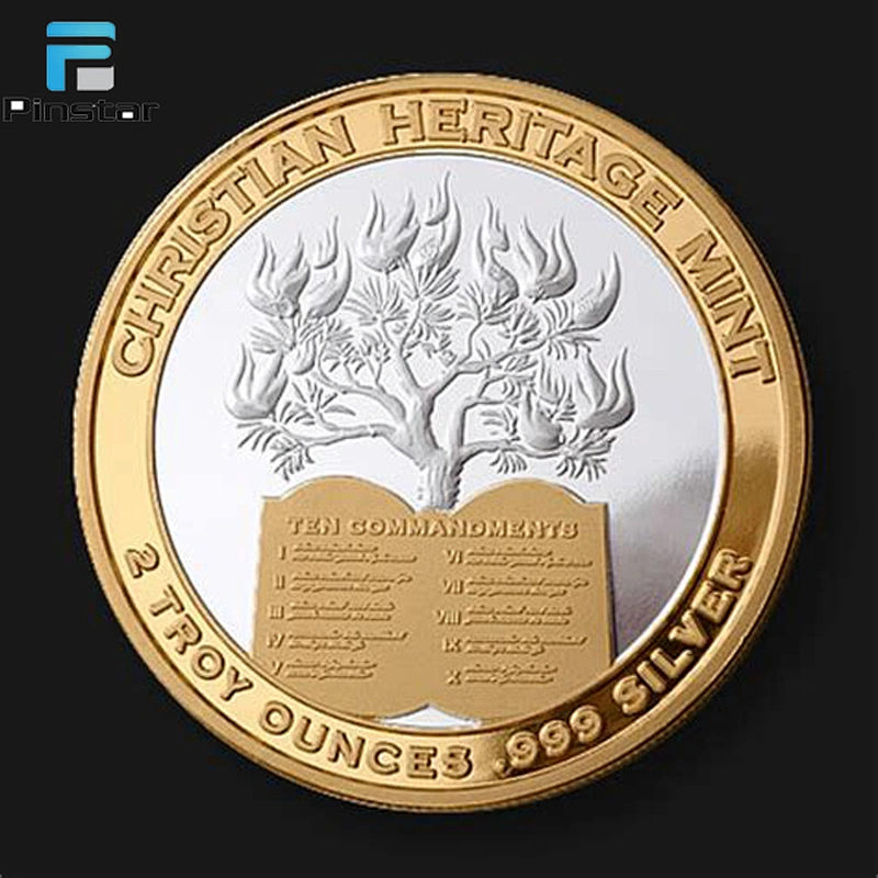 Manufacture metal crafts Factory custom religious coins