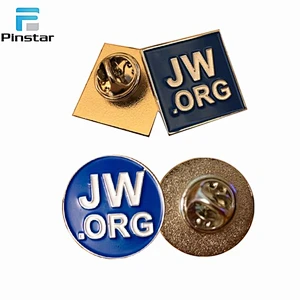 Wholesale  Manufacturer Lapel Pins JW.ORG Gold Badge