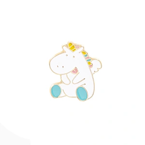 Rabbit Hippo Cat Pig Animal Lapel Pin