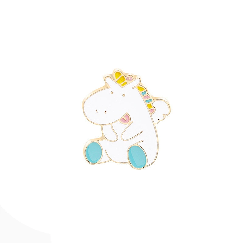 Rabbit Hippo Cat Pig Animal Lapel Pin