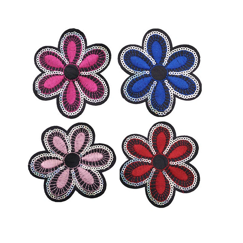 Little flower embroidered new customized embroidery patch