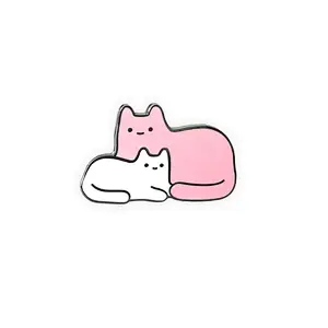 Baby Cat enamel pin badges