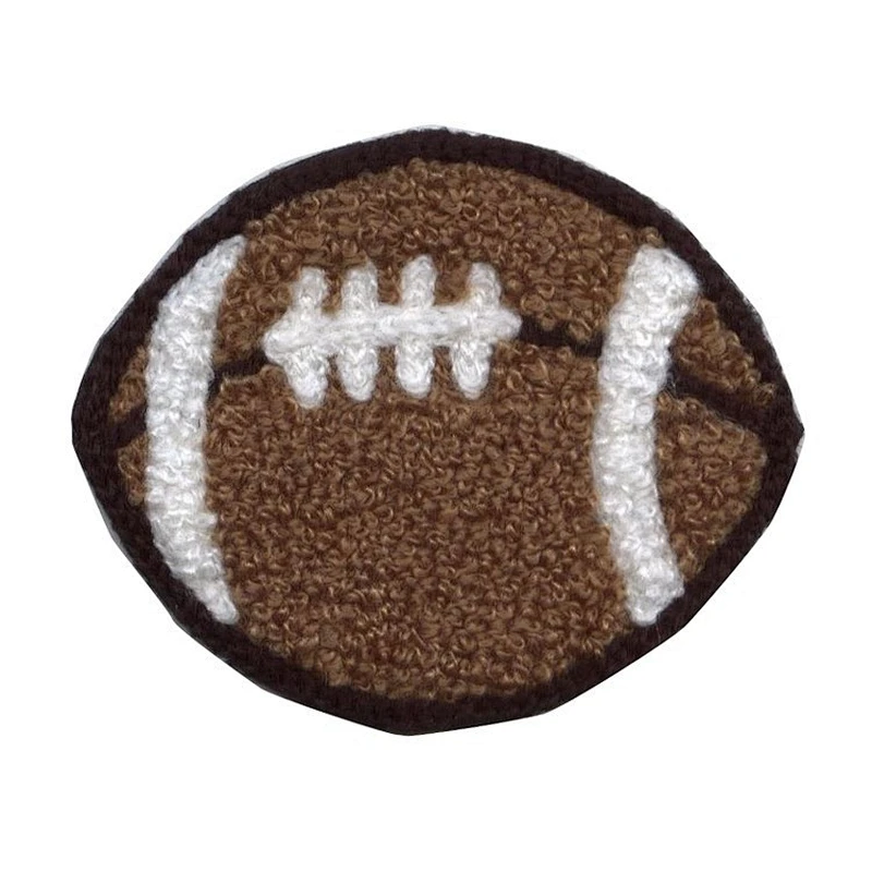 Cheap Price Football Chenille Custom Embroidery Patches