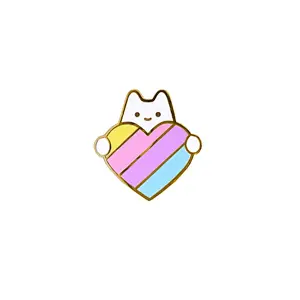Baby Cat enamel pin badges