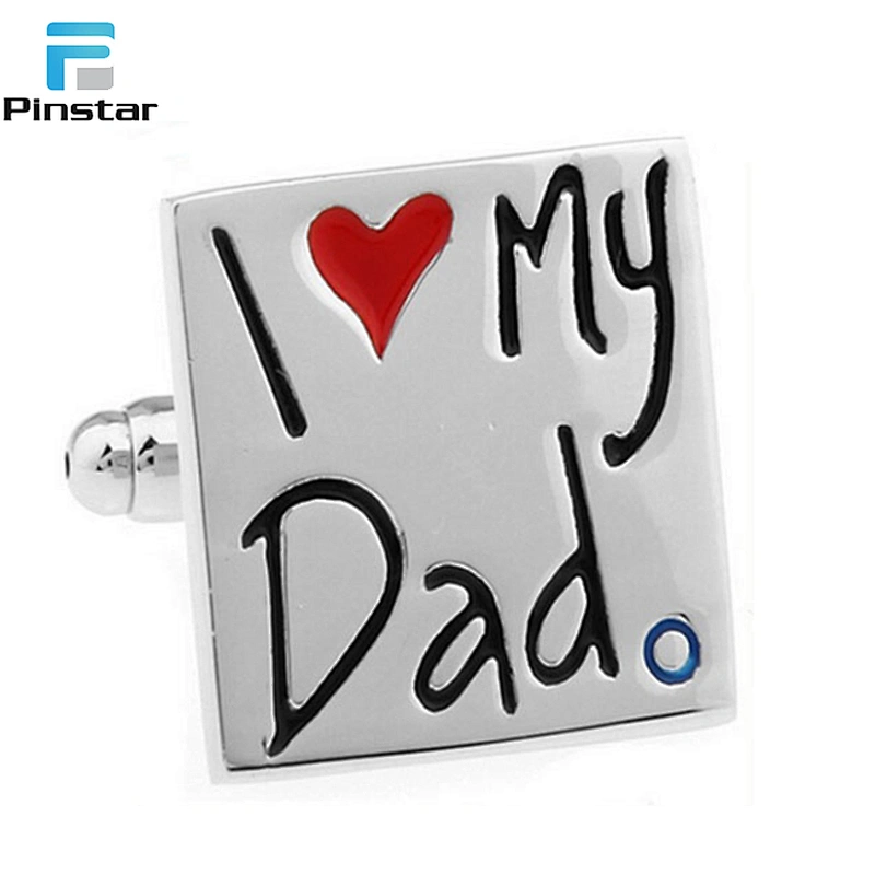 China manufacture direct factory silver shirt cufflinks for men
