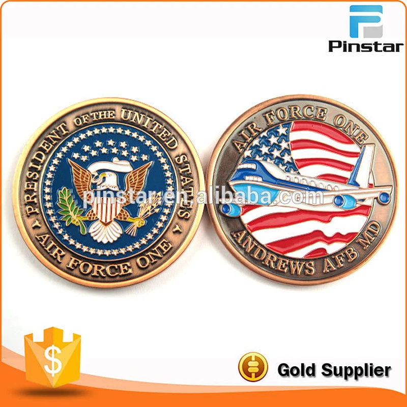 Cheap Fancy Metal Medallion Challenge Coins for Souvenirs