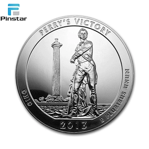 Manufacture metal crafts Factory custom silver coins 999