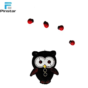 China patch factory custom iron patch sticker embroidery