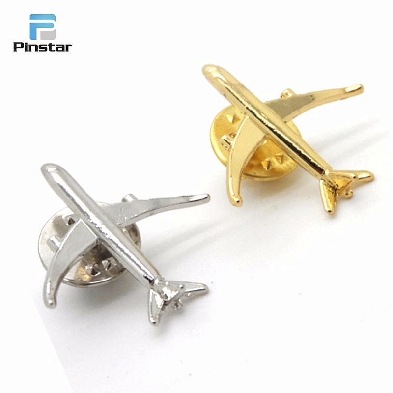 manufacture of lapel pins wholesale airplane lapel pin