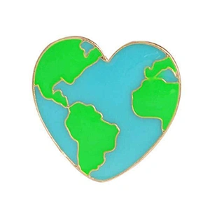 Custom Protect Our Planet Metal Enamel Pin Badge