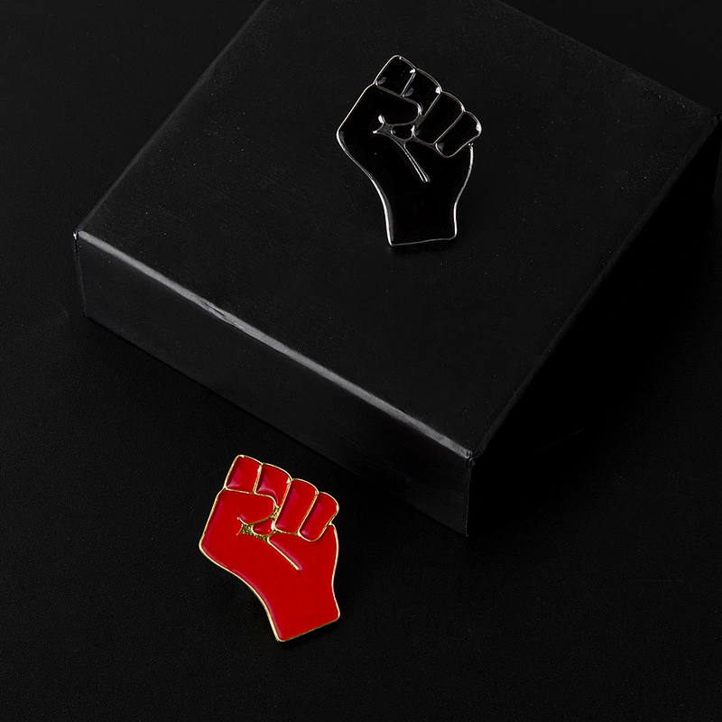Factory Wholesale In Fast Delivery Fast Metal Badge Black Lives Matter Enamel Pin