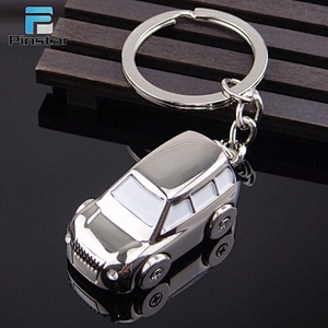 China craft maker promotion 3d metal car truck airplane keychain
