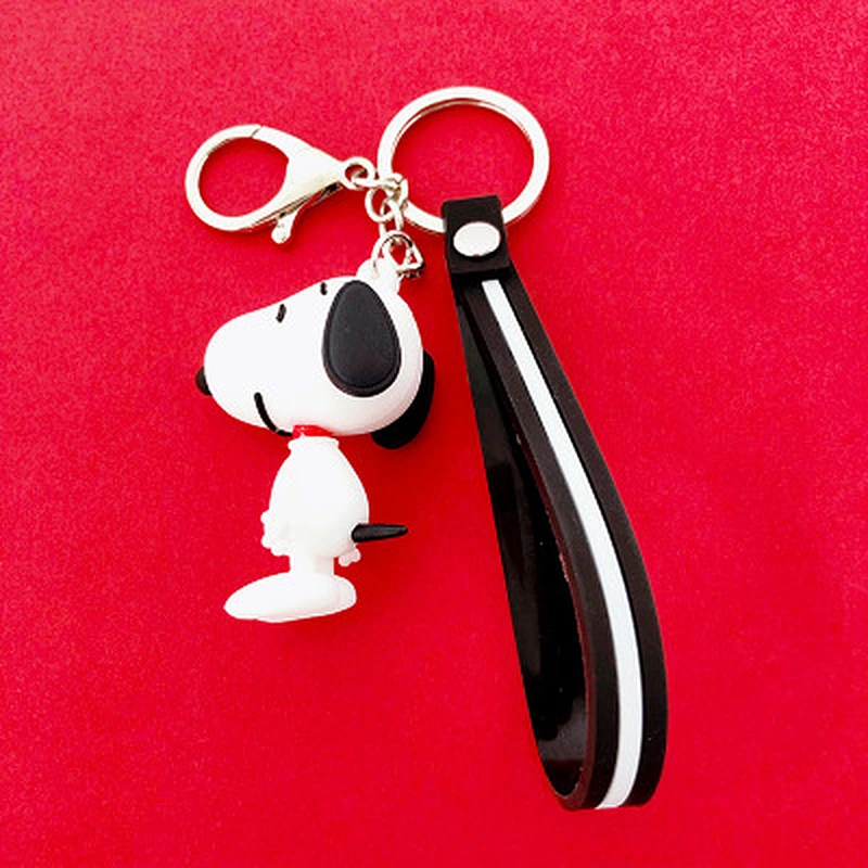 Wholesale Keychains PVC Dog Keychain Online Fashion Keychain with Dogs